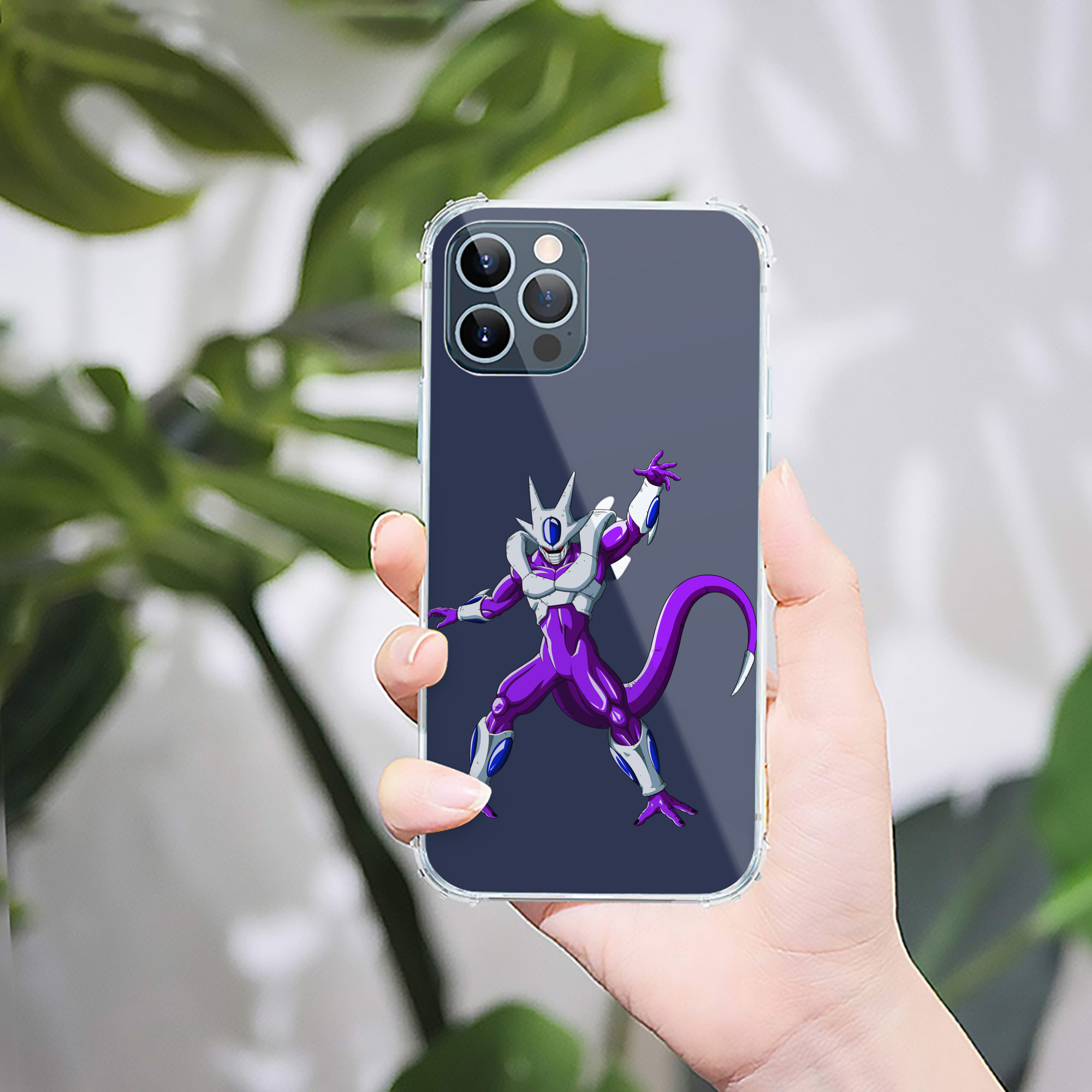 （画像用） ドラゴンボール クウラ DRAGON BALL Cooler Coora 【iPhone 12シリーズ対応】透明スマホケース（クリアソフトケース）